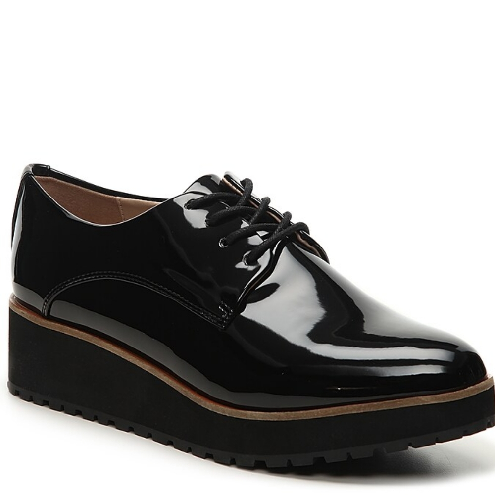 EUC Aldo Patent Platform Loafers